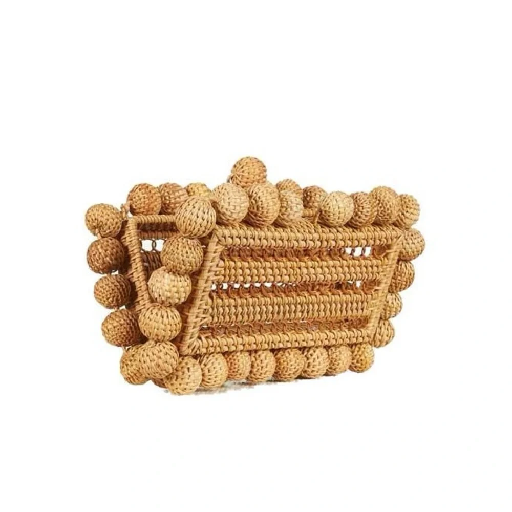 Cult Gaia | Eos Rattan Clutch - Picture 2 of 7